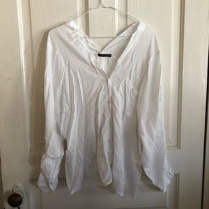 Brandy Melville Flowy Relaxed Button Down